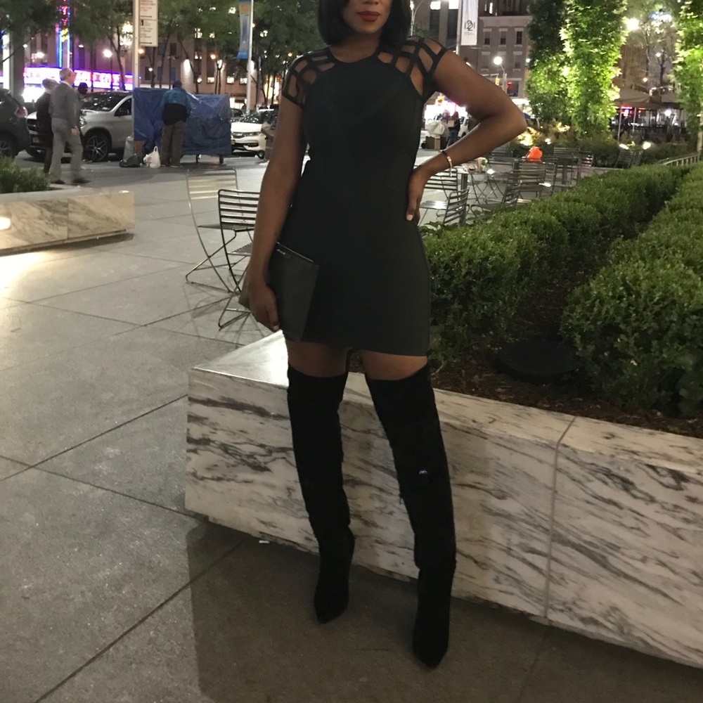 Bebe Bandage dress